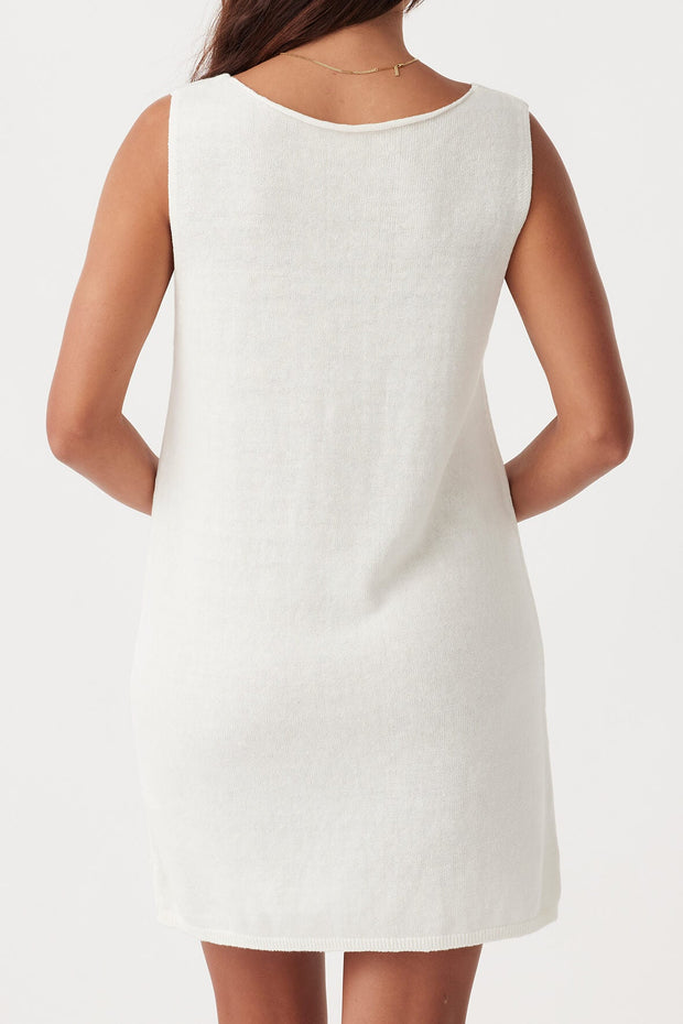 ARCAA - Poppy Mini Dress, Cream