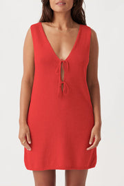 ARCAA - Poppy Mini Dress, Hibiscus