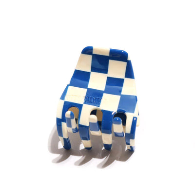 KITTY PALOMA - Petite Claw Clip, Santorini Checker