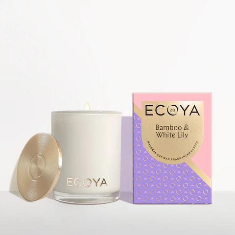 ECOYA - Bamboo & White Lily Madison Candle Greatest Hits