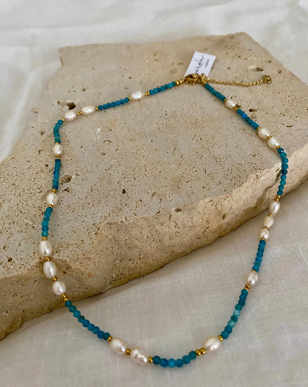 PÉROLA COLLECTIVE -  Turquoise Bay Necklace