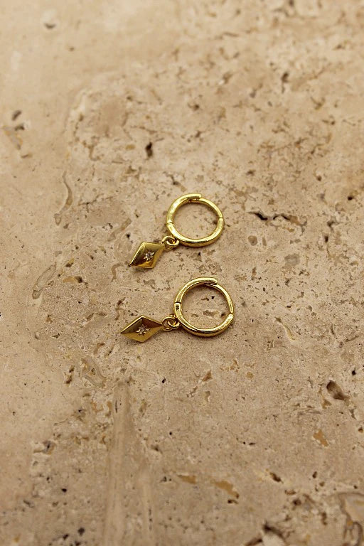 LOVE FROM LILOU - Clara Earrings, Gold