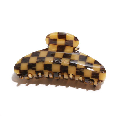 KITTY PALOMA - Grande Claw Clip, Soho Checkers