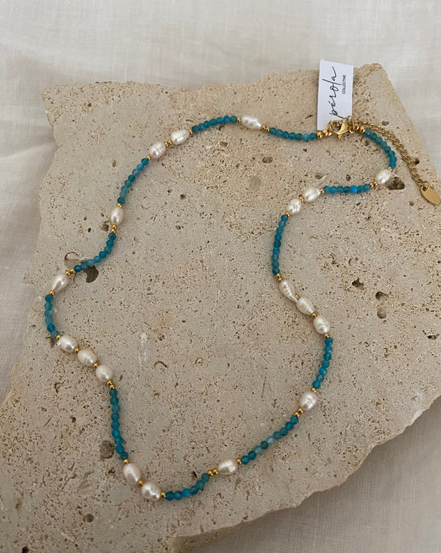 PÉROLA COLLECTIVE -  Turquoise Bay Necklace