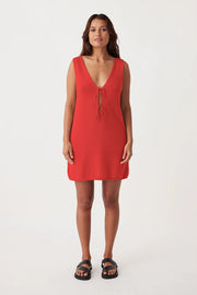 ARCAA - Poppy Mini Dress, Hibiscus