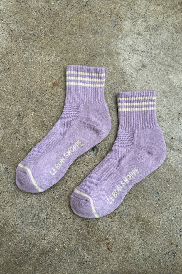 LE BON SHOPPE - Girlfriend Socks, Iris