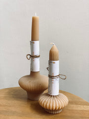 PEMBERTON HONEY COMPANY - Beeswax Candle, Genie Bottle