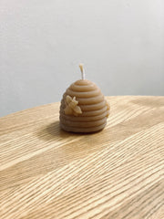 PEMBERTON HONEY COMPANY - Beeswax Candle, Mini Beehive