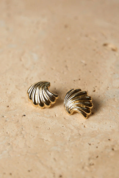 LOVE FROM LILOU -  Livvy Stud Earrings, Gold