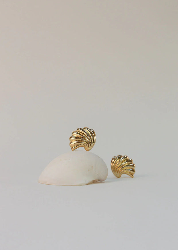 LOVE FROM LILOU -  Livvy Stud Earrings, Gold