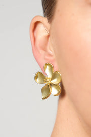 LOVE FROM LILOU - Fleur Earrings, Gold