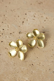 LOVE FROM LILOU - Fleur Earrings, Gold