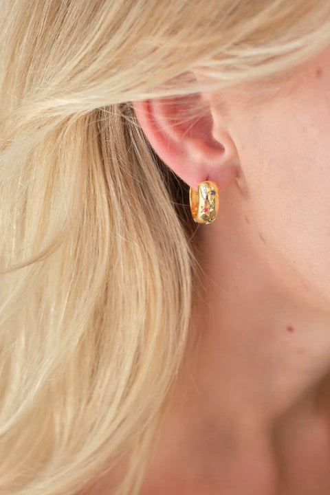 LOVE FROM LILOU -  Stella Earrings, Rainbow