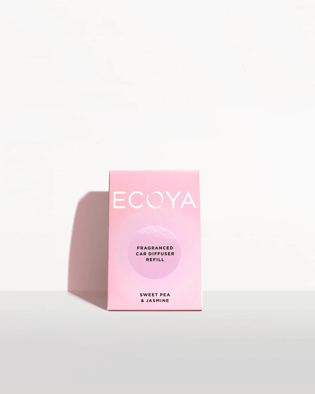 ECOYA - Car Diffuser Refill, Sweet. Pea & Jasmin