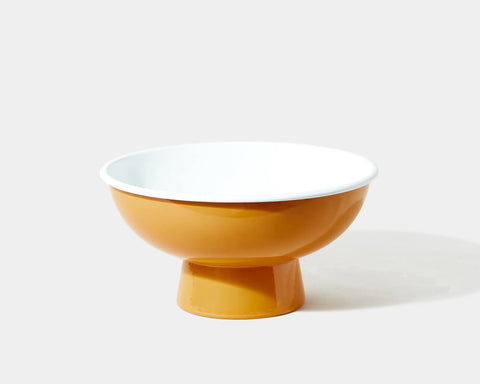 FALCON ENAMELWARE - Fruit Bowl, Mustard Yellow