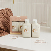 AL.IVE - Little Traveller Wash & Lotion Travel Set, Calming Oatmeal