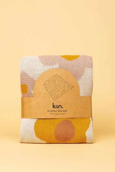 KIIN BABY - Organic Cotton Knitted Bloom Blanket