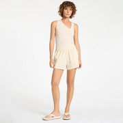 Status Anxiety -Slow Motion Womens Shorts, Bone