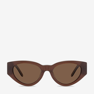 STATUS ANXIETY - Collide Collab Sunglasses, Brown