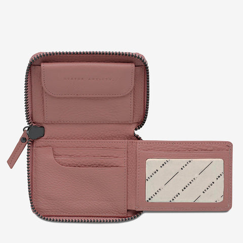 STATUS ANXIETY - Wayward Wallet, Dusty Rose