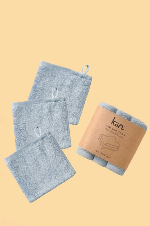 KIIN BABY - Wash Cloth 3 Pack