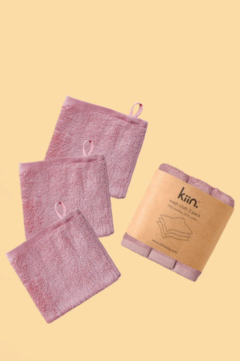 KIIN BABY - Wash Cloth 3 Pack