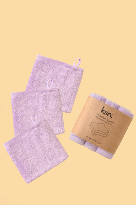 KIIN BABY - Wash Cloth 3 Pack