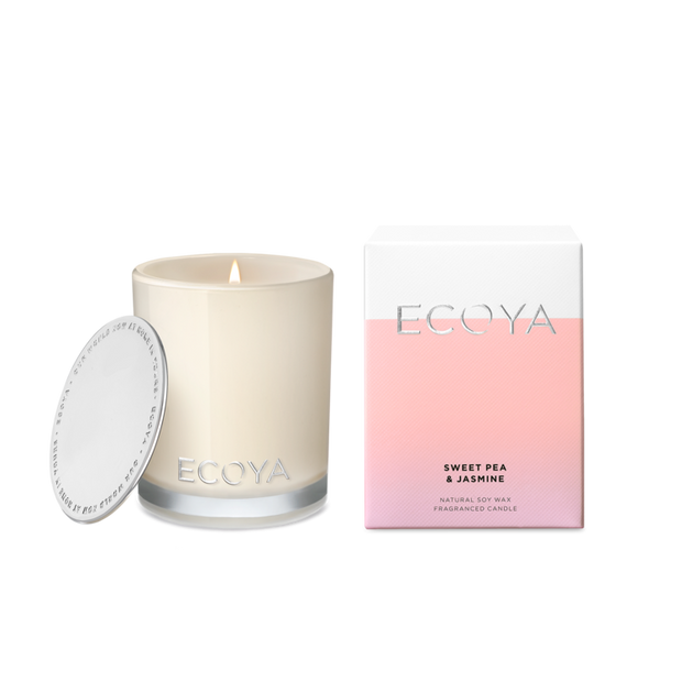 ECOYA - Sweet Pea & Jasmine, Mini Madison Candle - Makers On Mount