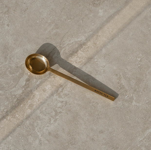 MAYDE TEA - Brass Teaspoon