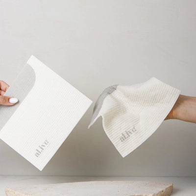 AL.IVE - Biodegradable Dish Cloth Set Of 2