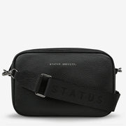 STATUS ANXIETY - Plunder Bag With Webbed Strap, Black