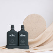 AL.IVE - Wash & Lotion Duo + Tray, Coconut & Wild Orange