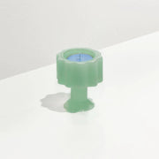 FAZEEK - Wave Candle Holder, Jade