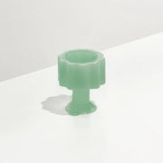 FAZEEK - Wave Candle Holder, Jade